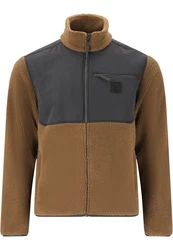 WHISTLER Fleecejacke Sprocka Braun/Hellblau/Beige/Grau