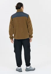 WHISTLER Fleecejacke Sprocka Braun/Hellblau/Beige/Grau