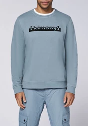 Chiemsee Sweatshirt mit Jumper-Motiv und Schriftzug (1) Hellblau/Blau