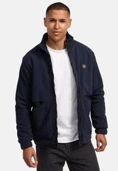 Indicode Winterjacke INFenado Dunkelblau/Braun