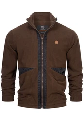 Indicode Winterjacke INFenado Dunkelbraun/Braun/Dunkelrot/Khaki