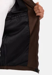 Indicode Winterjacke INFenado Dunkelbraun/Braun/Dunkelrot/Khaki