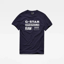 G-STAR T-Shirt T-Shirt Rundhals T-Shirt Graphic 8 Shortsleeve (1-tlg)