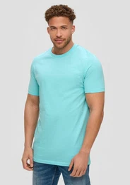 Kurzarmshirt T-Shirt mit Rundhals-Ausschnitt