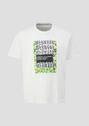 s.Oliver Kurzarmshirt Jerseyshirt mit Artwork 