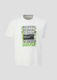 s.Oliver Kurzarmshirt Jerseyshirt mit Artwork s.Oliver Kurzarmshirt Jerseyshirt mit Artwork
