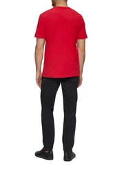 s.Oliver Kurzarmshirt mit Frontprint Artwork Rot/Dunkelrot