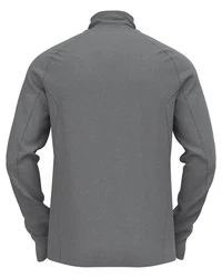 Odlo Langarmshirt Mid Layer 1/2 Zip BERRA LIGHT Hellgrau/Grau/Dunkelgrau