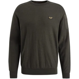 Strickpullover R-NECK AMERICAN CLASSIC KNIT aus Baumwolle