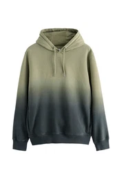 Kapuzensweatshirt Jersey-Hoodie mit Batik-Farbverlauf (1-tlg)