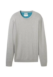 Strickpullover Pullover Strickpullover R-Neck (1-tlg)