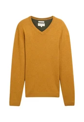 TOM TAILOR Strickpullover V-Neck 