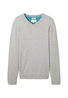 TOM TAILOR Strickpullover V-Neck