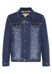 Jeansjacke aus robustem Denim
