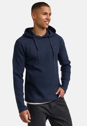 Indicode Kapuzenpullover INMarto Dunkelblau/Blau