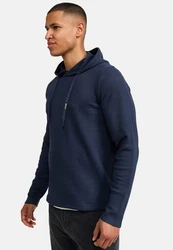Indicode Kapuzenpullover INMarto Dunkelblau/Blau