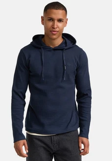 Indicode Kapuzenpullover INMarto Dunkelblau/Blau Indicode Kapuzenpullover INMarto Dunkelblau/Blau
