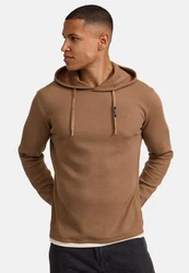 Indicode Kapuzenpullover INMarto Braun/Khaki/Beige