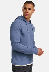 Indicode Kapuzenpullover INMarto Blau/Dunkelblau/Grau/Hellblau
