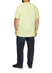 s.Oliver Kurzarmshirt T-Shirt mit Logo-Print Neonfarben/Grün/Gelb/Hellgrün