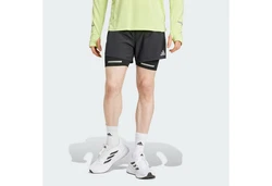 adidas Performance Laufshorts ULTIMATE RUNNING REFLECTIVE 2-IN-1 SHORTS Mintgrün/Grün/Dunkelblau/Hellblau/Schwarz/Beige