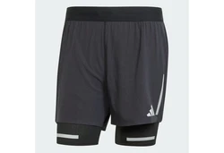 adidas Performance Laufshorts ULTIMATE RUNNING REFLECTIVE 2-IN-1 SHORTS Mintgrün/Grün/Dunkelblau/Hellblau/Schwarz/Beige