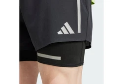 adidas Performance Laufshorts ULTIMATE RUNNING REFLECTIVE 2-IN-1 SHORTS Mintgrün/Grün/Dunkelblau/Hellblau/Schwarz/Beige