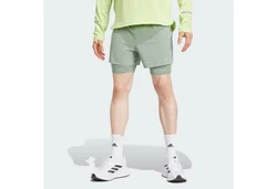 adidas Performance Laufshorts ULTIMATE RUNNING REFLECTIVE 2-IN-1 SHORTS Hellgrün/Grün/Dunkelgrün/Mintgrün/Khaki