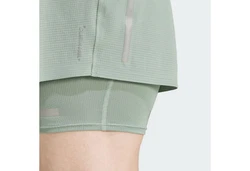 adidas Performance Laufshorts ULTIMATE RUNNING REFLECTIVE 2-IN-1 SHORTS Hellgrün/Grün/Dunkelgrün/Mintgrün/Khaki