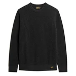Superdry Strickpullover TEXTURED CREW KNIT JUMPER schwarz