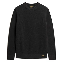 Sweatshirt Herren Strickpullover - Textured Crew Knit Jumper