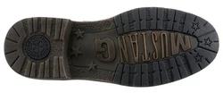 Mustang Stiefelette Chelseaboots Dunkelbraun/Braun
