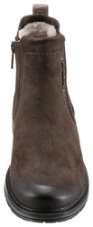 Mustang Stiefelette Chelseaboots Dunkelbraun/Braun