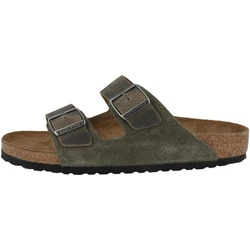 Birkenstock Arizona Leder Mix Herren Sandale Dunkelgrün/Khaki/Braun/Beige/Grün/Dunkelbraun/Creme