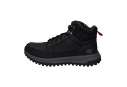 Dockers by Gerli Schnürboots mit seitlichem Reißverschluss Schwarz/Dunkelgrau/Grau