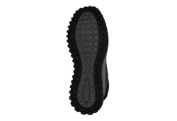 Dockers by Gerli Schnürboots mit seitlichem Reißverschluss Schwarz/Dunkelgrau/Grau
