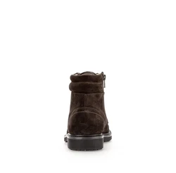 Pius Gabor Schnürstiefel Dunkelbraun/Braun/Dunkelgrün