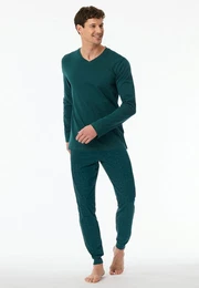 Schlafanzug Casual Essentials (2 tlg) mit bequemen Bndchen