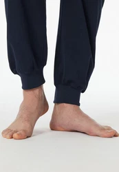 Schiesser Schlafanzug Comfort Essentials Dunkelblau