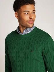 TOMMY HILFIGER Pullover 'Classic' street grn