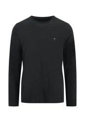 FYNCH-HATTON Langarmshirt  schwarz