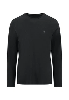 FYNCH-HATTON Langarmshirt  schwarz