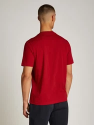 Tommy Hilfiger T-Shirt HILFIGER CHEST INSERT TEE Rot/Dunkelrot