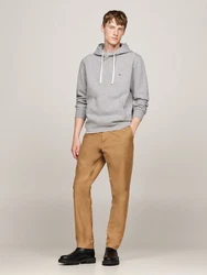 Tommy Hilfiger Hoodie Essential Fleece Hoody Hellgrau/Grau