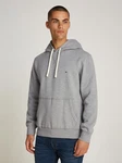 Tommy Hilfiger Hoodie Essential Fleece Hoody Hellgrau/Grau