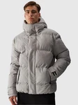 4F Steppjacke Grau/Hellgrau