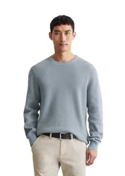 Marc O'Polo Rundhalspullover Bi-Color