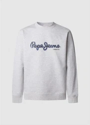 Pepe Jeans Sweatshirt DORIAN CREW Grau