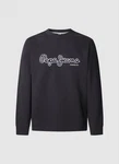 Pepe Jeans Sweatshirt DORIAN CREW Dunkelblau/Blau/Schwarz