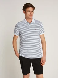 TOMMY HILFIGER Poloshirt wei/desert sky